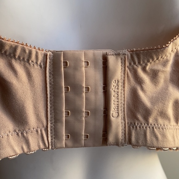 Glamorise Cotton Blend Support Bra 44J NWOT - Picture 8 of 9